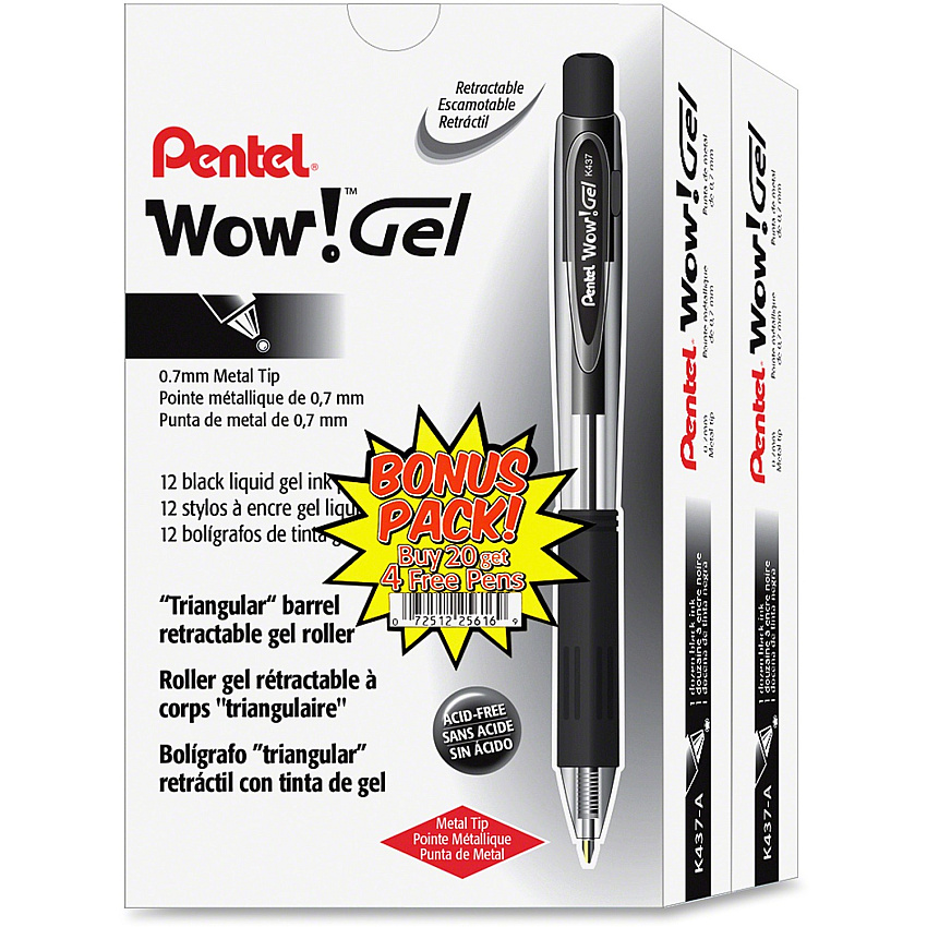 Pentel Wow! Gel Pens (PENK437ASW2)