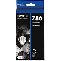 Epson DURABrite Ultra 786 Original Standard Yield Inkjet Ink Cartridge - Black - 1 Each (EPST786120S)
