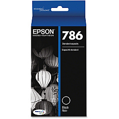 Epson DURABrite Ultra 786 Original Standard Yield Inkjet Ink Cartridge - Black - 1 Each (EPST786120S)