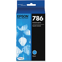 Epson DURABrite Ultra 786 Original Inkjet Ink Cartridge - Cyan - 1 Each (EPST786220S)
