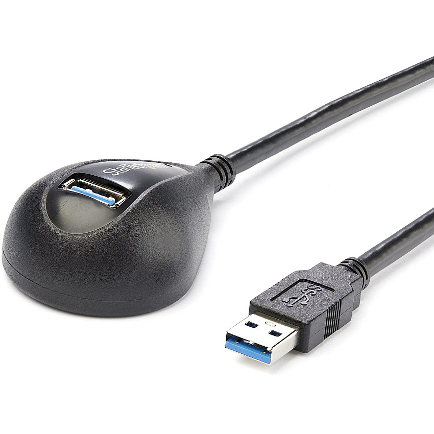 StarTech 5ft Black Usb 3 Desktop Extension Cable (USB3SEXT5DKB)