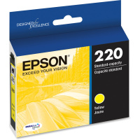 Epson DURABrite Ultra 220 Original Standard Yield Inkjet Ink Cartridge - Yellow - 1 Each (EPST220420S)