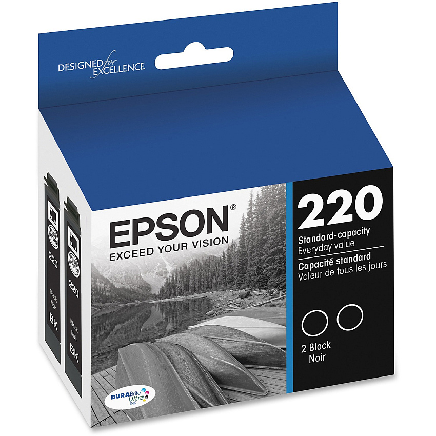 Epson DURABrite Ultra Ink T220 Original Ink Cartridge (EPST220120D2)