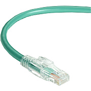 Black Box Cat5e 350-mhz Locking Snagless Stranded Ethernet Patch Cable-unshielded(utp), Cm Pvc (rj45 M/m), Green, 20-ft. (6.0-m) (C5EPC70GN20)