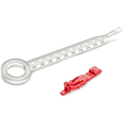 Black Box Cat5e 100-mhz Locking Snagless Stranded Ethernet Patch Cable - Shielded (f/utp), Cm Pvc (rj45 M/m), Red, 3-ft. (0.9-m) (C5EPC70SRD03)
