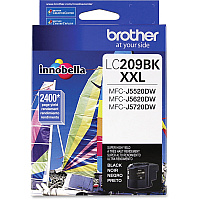 Brother Genuine LC209BK Super High Yield Black Ink Cartridge