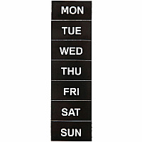 MasterVision Magnetic Weekday Calendar Characters (BVCFM1007)