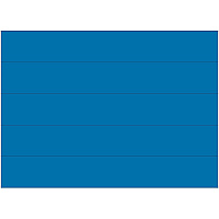 MasterVision 6" Magnetic Dry Erase Strips (BVCFM2501)