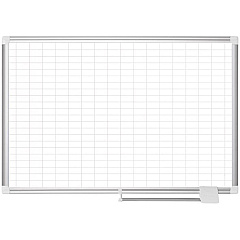 MasterVision 2" Grid Magnetic Gold Ultra Board Kit (BVCMA0592830A)
