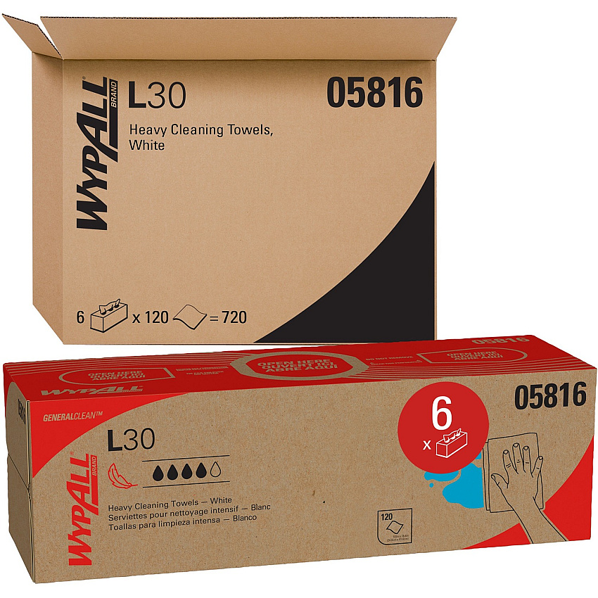 Wypall General Clean L30 Heavy Cleaning Towels (KCC05816)