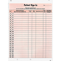 Tabbies Patient Sign-In Label Forms (TAB14530)