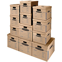 Fellowes SmoothMove Classic Kit, Small/Medium Boxes (FEL7716401)