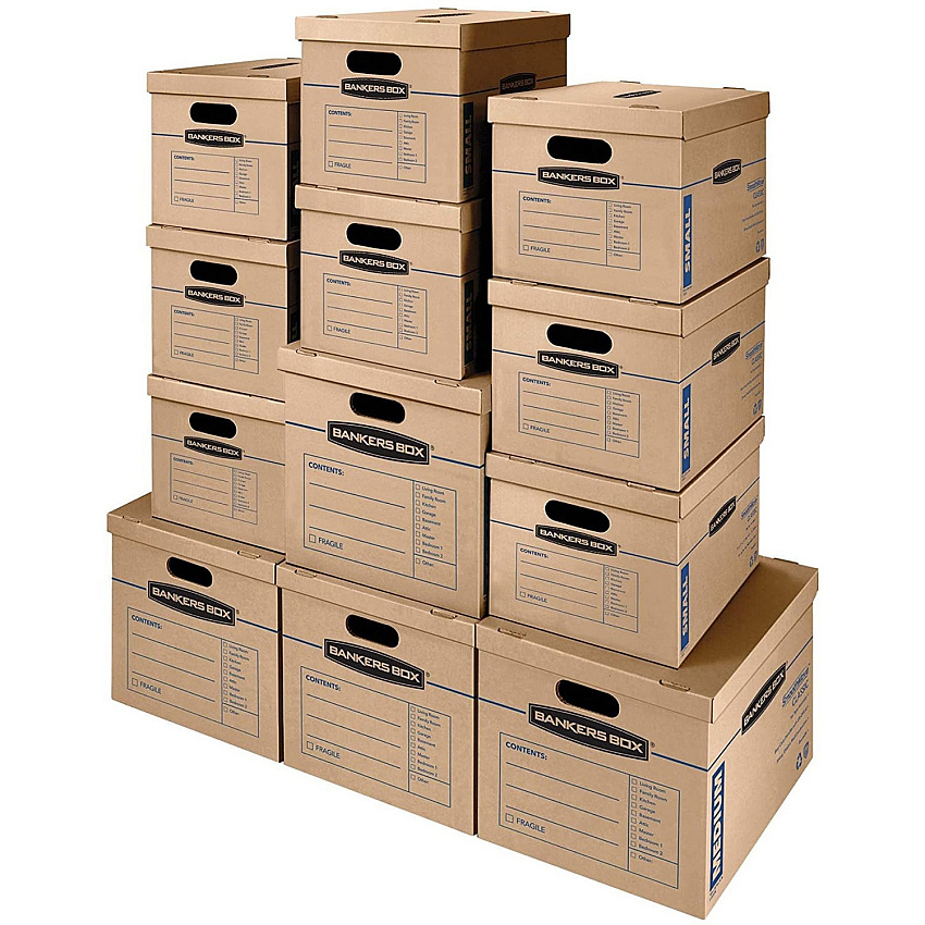 Fellowes SmoothMove Classic Kit, Small/Medium Boxes (FEL7716401)