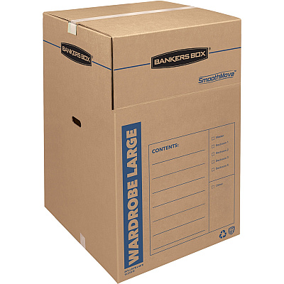 Fellowes SmoothMove Wardrobe Box, Large (FEL7711001)