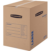 Fellowes SmoothMove Basic Large Moving Boxes (FEL7714001)