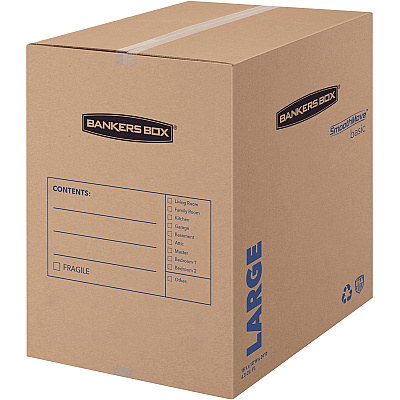 Fellowes SmoothMove Basic Large Moving Boxes (FEL7714001)