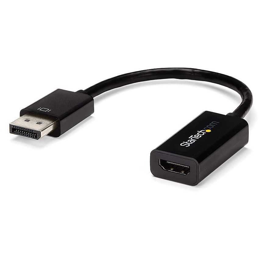 StarTech Displayport To Hdmi 4k Audio/video Converter Displayport 1.2 To Hdmi Active Ad (DP2HD4KS)