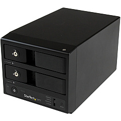 StarTech Usb 3.0 / Esata Dual Sata Hdd Enclosure (S352BU33RER)
