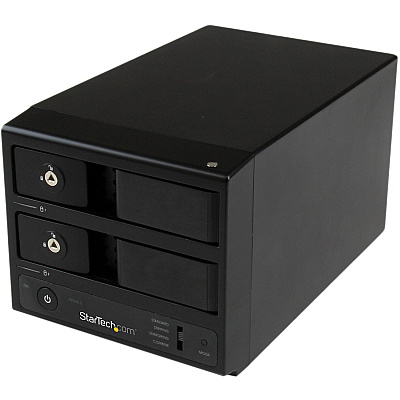 StarTech Usb 3.0 / Esata Dual Sata Hdd Enclosure (S352BU33RER)