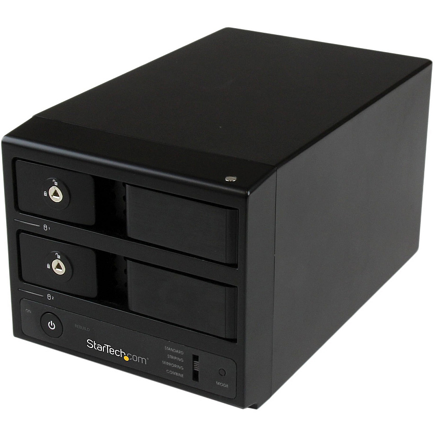 StarTech Usb 3.0 / Esata Dual Sata Hdd Enclosure (S352BU33RER)