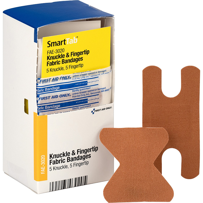 First Aid Only Knuckle/Fingertip Fabric Bandages (FAOFAE3020)