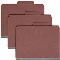 Smead SuperTab 2/5 Tab Cut Letter Recycled Classification Folder (SMD14070)