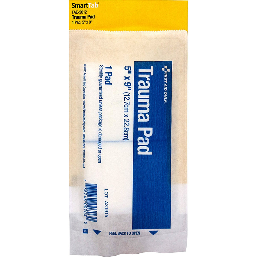 First Aid Only 9" Trauma Pad (FAOFAE5012)