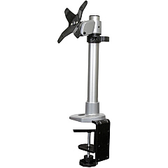 StarTech Single Monitor Desk Mount - Height Adjustable Monitor Arm - Up To 34in (30.9lb/14kg) Vesa Mount Monitors Steel Desk Clamp Grommet Monitor Mount (ARMPIVOT)
