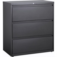 Lorell Hanging File Drawer Charcoal Lateral Files (66207)