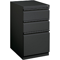 Lorell 20" Box/Box/File Mobile File Cabinet with Full-Width Pull (LLR66909)