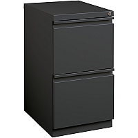 Lorell 20" File/File Mobile File Cabinet with Full-Width Pull (LLR66910)
