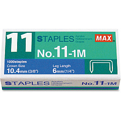 MAX No. 11-1M Staples (MXBNO111M)