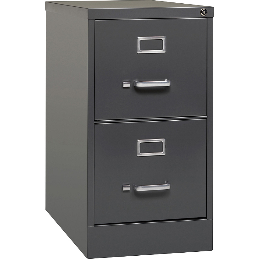 Lorell Fortress Series 26-1/2" Commercial-Grade Vertical File Cabinet (LLR66911)