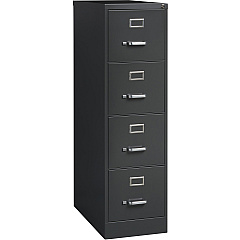 Lorell Fortress Series 26-1/2" Commercial-Grade Vertical File Cabinet (LLR66912)