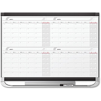 Quartet Prestige 2 Magnetic Calendar Total Erase Whiteboard (QRT4MCP43P2)