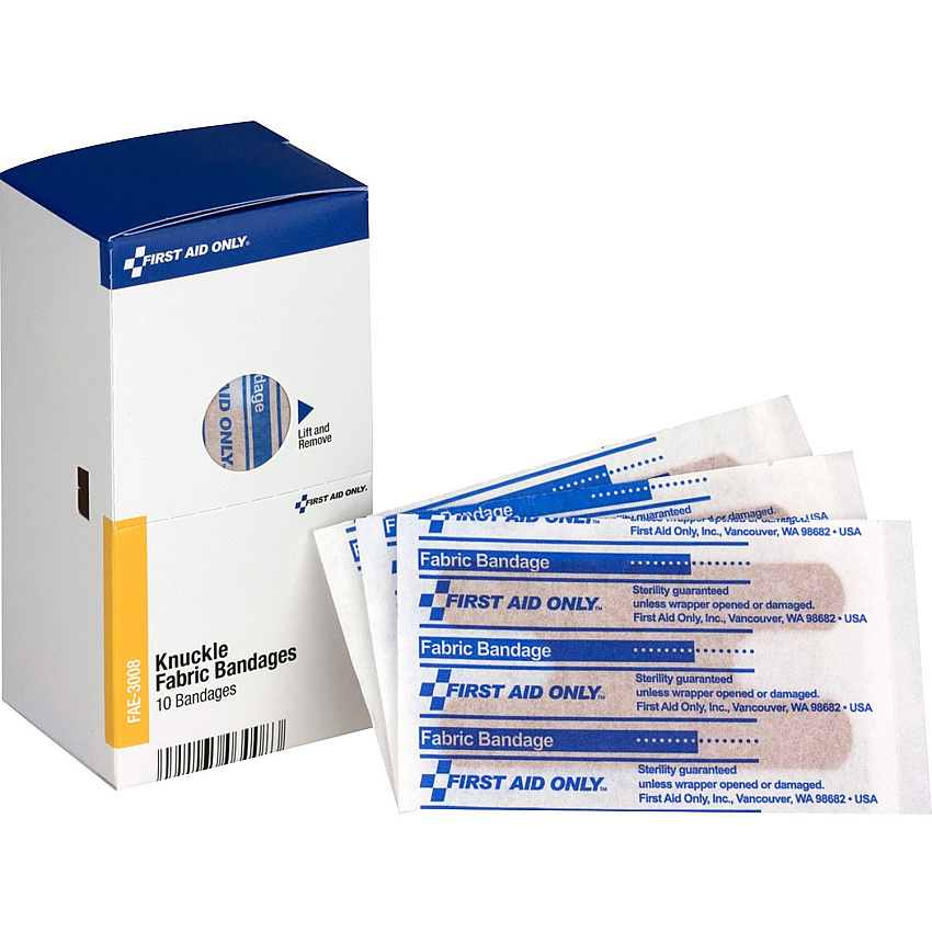 First Aid Only Fabric Knuckle Bandages (FAOFAE3008)