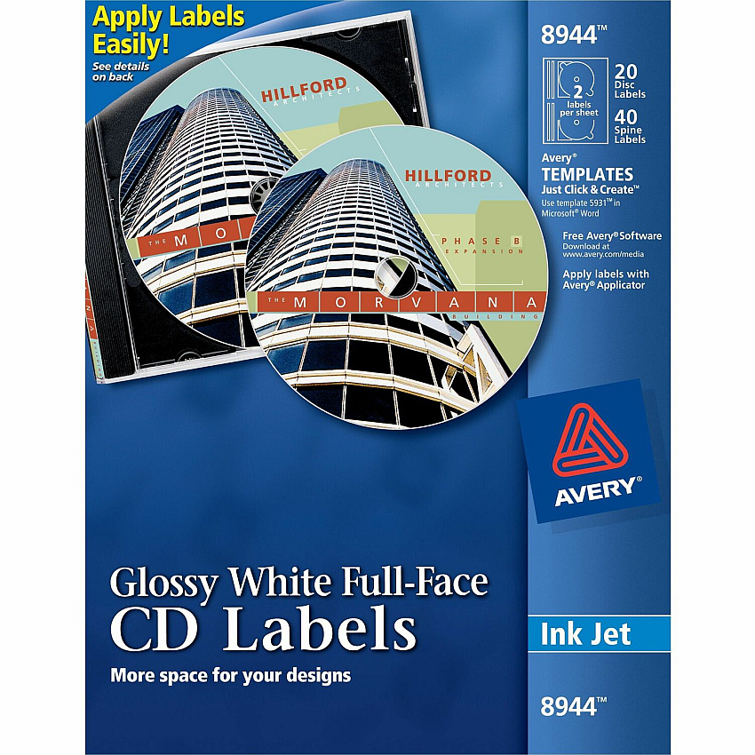 Avery Optical Disc Label (AVE8944)