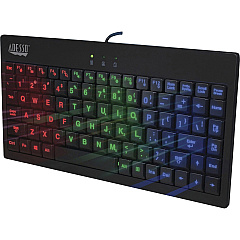 Adesso 3 Colors Illuminated 2x Largeusbkeyboard (AKB110EB)