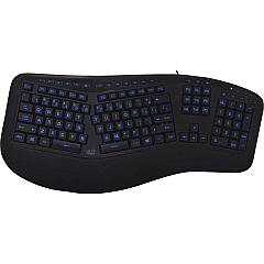 Adesso 3colors Illuminated 2x Usb Keyboard (AKB150EB)