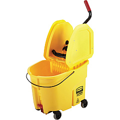 Rubbermaid Commercial WaveBrake Combo Mop Bucket (RCP757788YL)