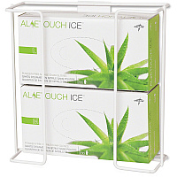Medline Horizontal-Mount Wire Double Glove Box Holder (MIIMDS192094B)