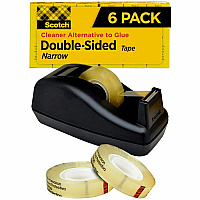 Scotch Permanent Double-Sided Tape - 1/2"W (MMM6656PKC40)