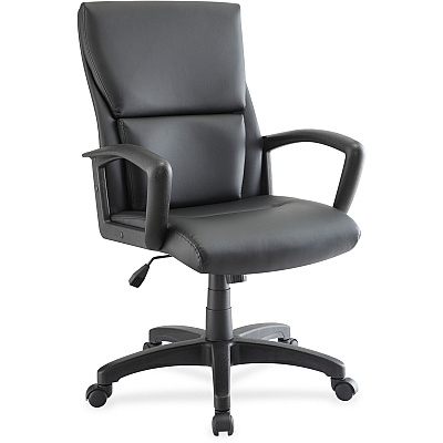 Lorell European Design Executive Mid-back Office Chair (LLR84570)