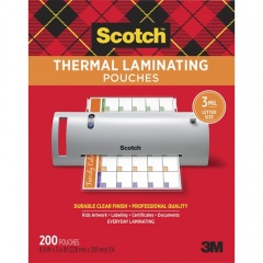 Scotch Thermal Laminating Pouches (TP3854200)