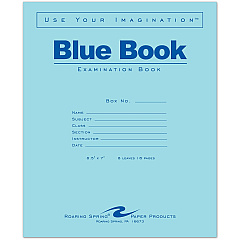 Roaring Spring Blue Book 8-sheet Exam Booklet (ROA77512EA)
