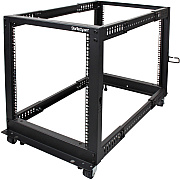 StarTech 12u 19in Open Frame Server Rack 22-40in (4POSTRACK12U)