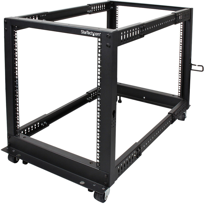 StarTech 12u 19in Open Frame Server Rack 22-40in (4POSTRACK12U)