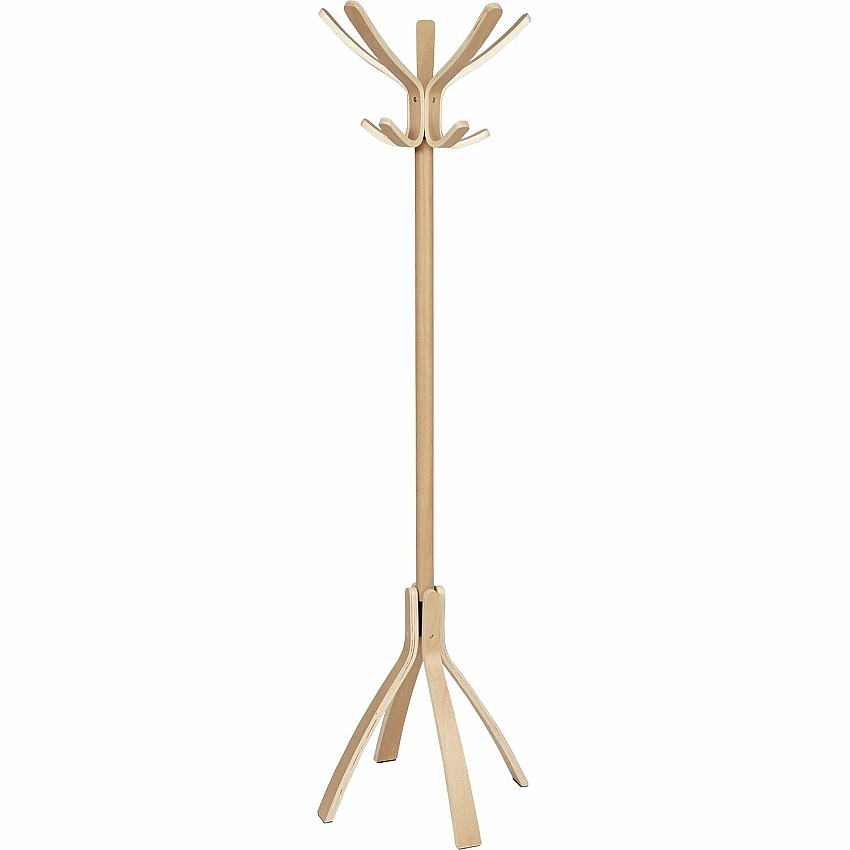 Alba High-capacity Wood Coat Stand (PMCAFEC)