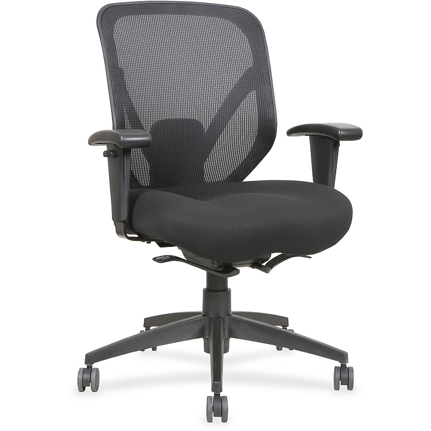 Lorell Executive Self-tilt Mesh Mid-back Office Chair (LLR20017)