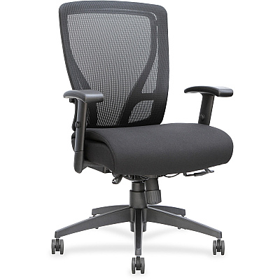 Lorell Executive Mesh Mid-back Chair (LLR40204)